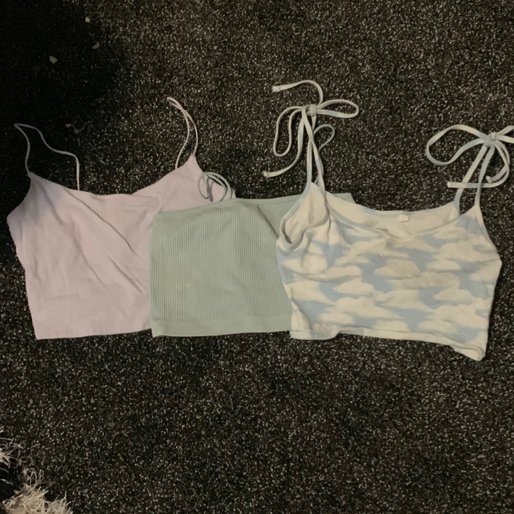 Tank top bundle first two from Aeropostale last one from pacsun all size xs